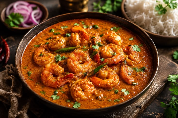Shrimp Xacuti