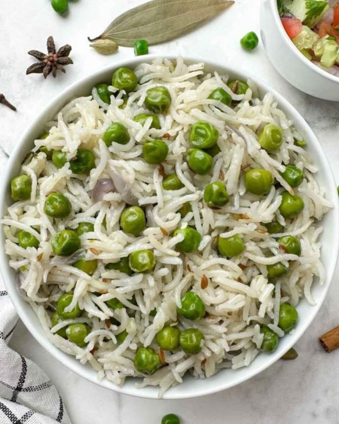 Peas Pilau Rice